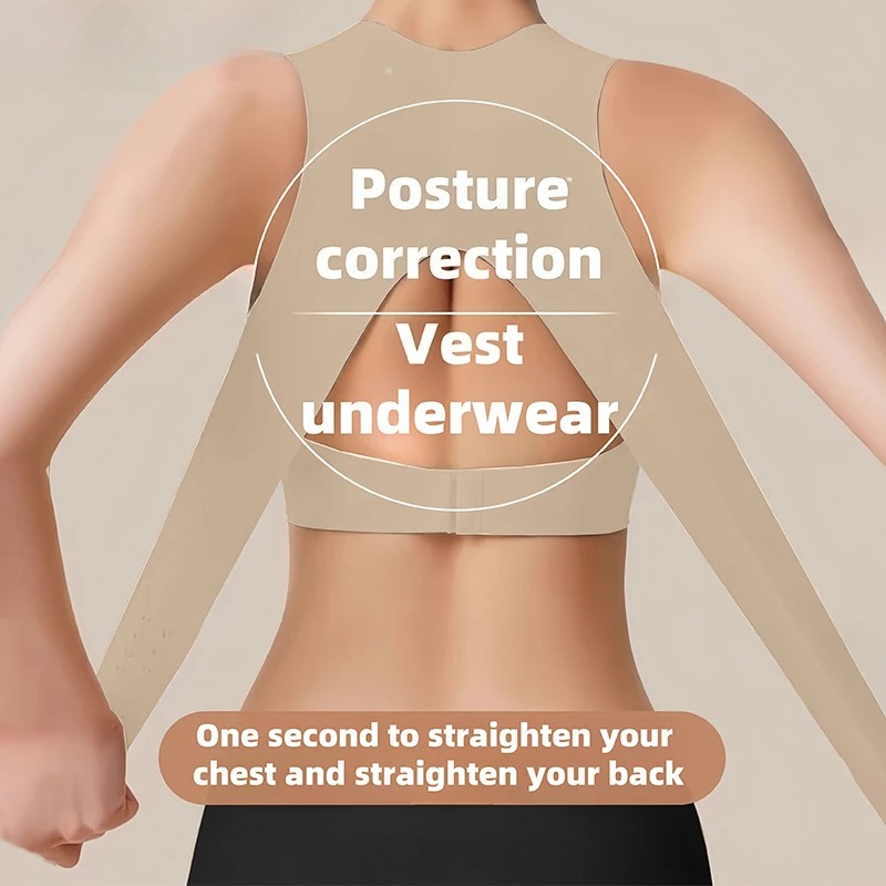 Posture Corrector Back - حمالة صدر لاسلكية لتصحيح الوضعية للنساء،