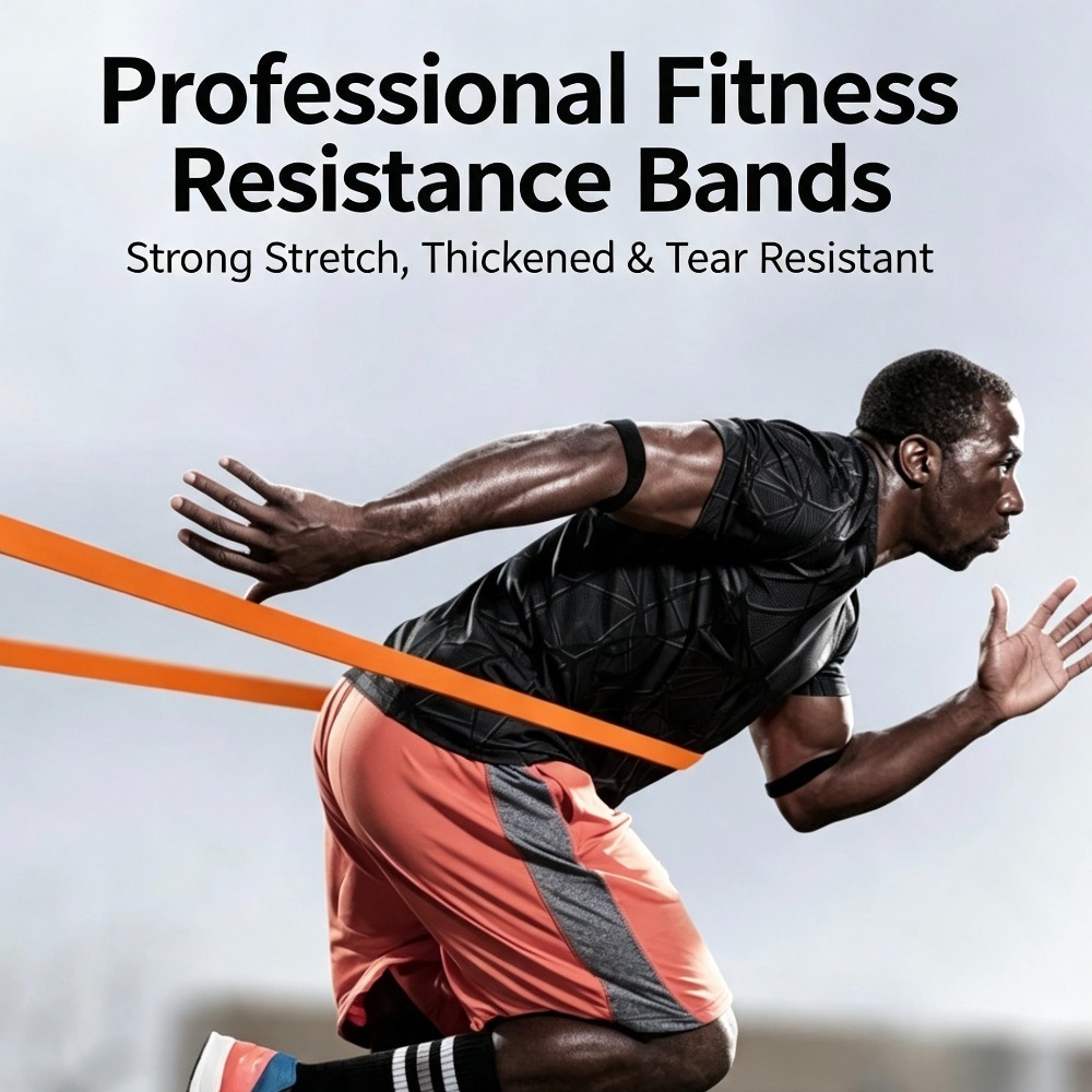 Yoga Fitness Resistance Band - أشرطة مقاومة مُكثفة، أشرطة مرنة قابلة