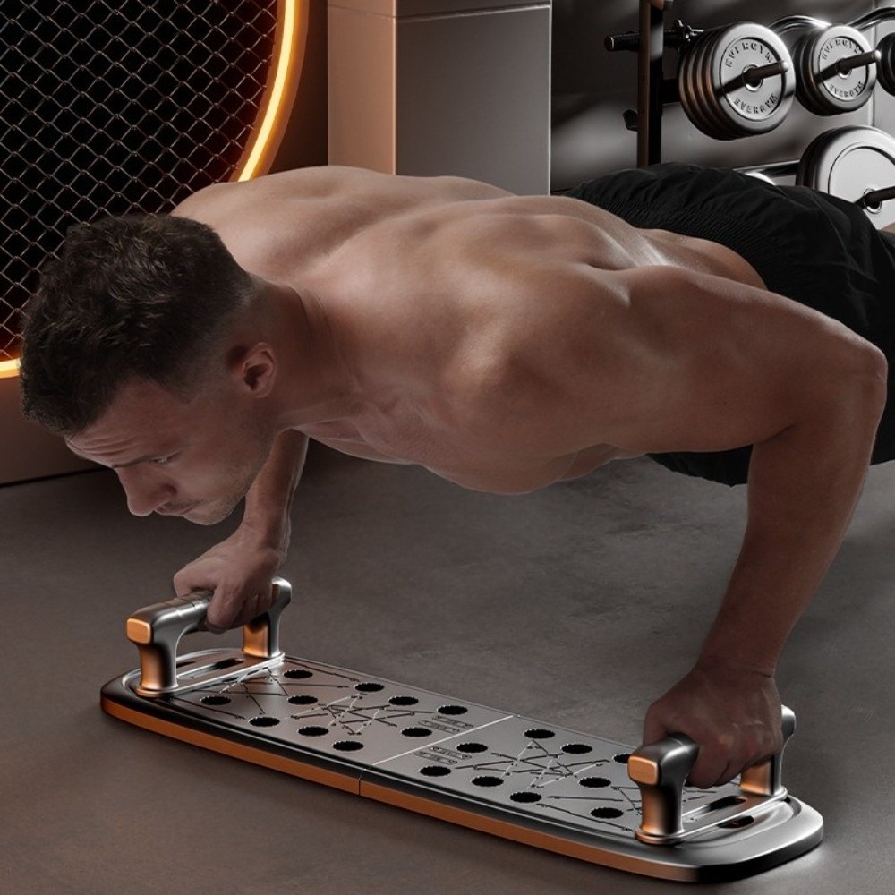 Push Up Board - لوح تمارين الضغط مع مقابض، قابل