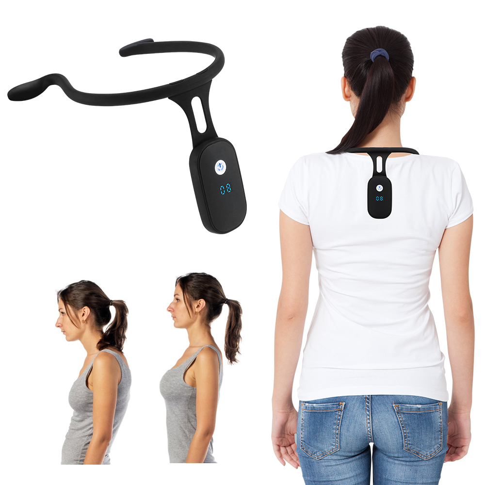 مصحح وضعية الجسم مع شاشة LCD،  - مراجعة Posture Corrector Back وسعره