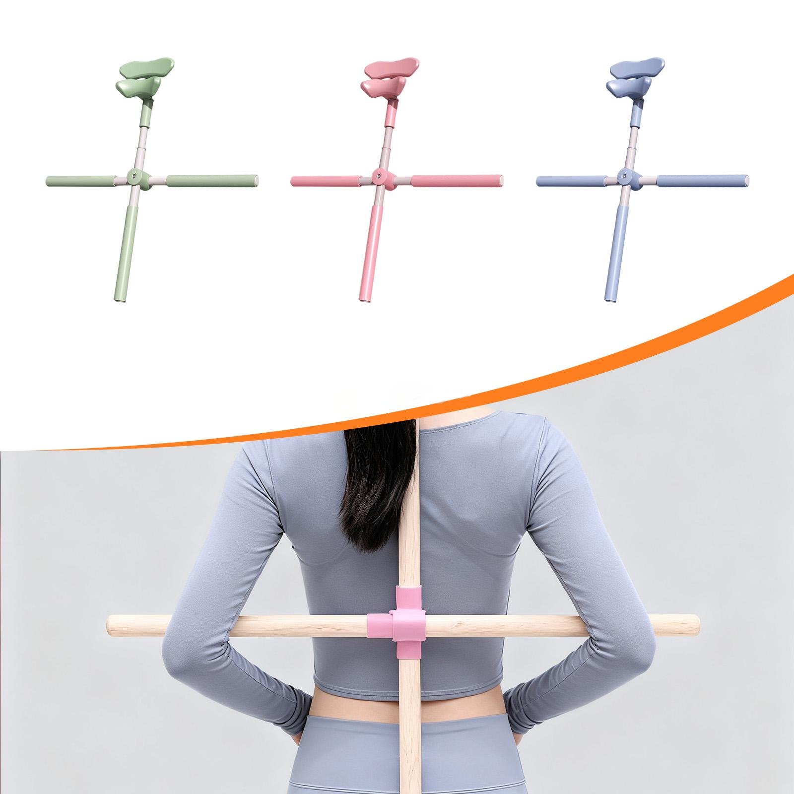 عصا اليوغا الصليب مفتوحة الظهر - مراجعة Posture Corrector Back وسعره