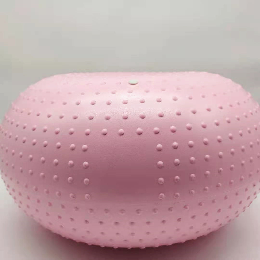 New Yoga Ball Donuts Thickened - مراجعة Yoga Fitness Apple وسعره